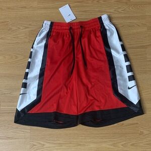 Nike Elite Shorts Red and Black Athletic Shorts Medium Men’s new with tags
